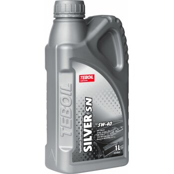 Масло моторное TEBOIL Silver SN 5W40 CF/SN A3/B4 синтетика 1л (1/12)