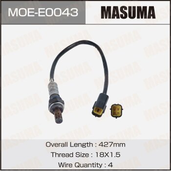 Фото датчик кислородный masuma, chevrolet lacetti / l14, l44