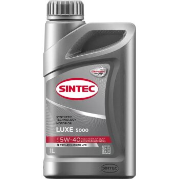 Масло моторное полусинтетика 1л SINTEC 600236