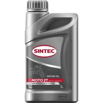 Масло двухтактное  Moto 2T TC FC минеральное 1л (1/12)* SINTEC 324719