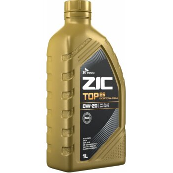 Масло моторное ZIC TOP ES 0w20 SP, ACEA С6/C5, ILSAC GF-6A (унив. синт. с ПАО и пакетом Low SAPS) 1л (1/12)