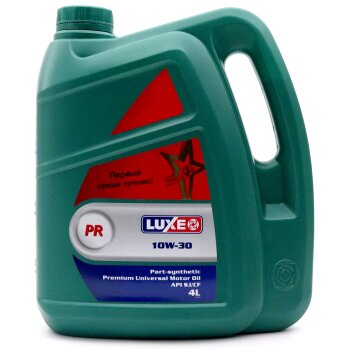Масло моторное LUXE SUPER PR 10W30 SJ/CF ч/синтет 4л (1/4)