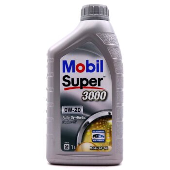 Масло моторное MOBIL Super 3000 X1 0W20 SP, GF-6А синтетика 1л (1/12)