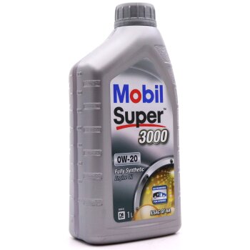Масло моторное MOBIL Super 3000 X1 0W20 SP, GF-6А синтетика 1л (1/12)