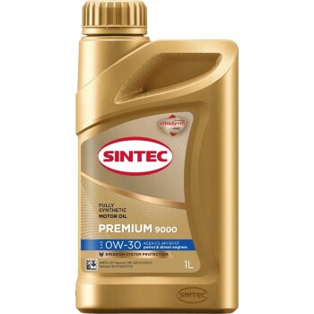 Sintec Premium 9000 0W-30 C3 SP/CF 1л SINTEC 600110