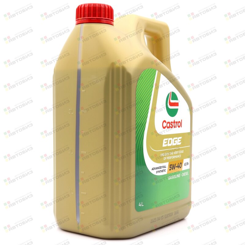CASTROL EDGE 5W40 SP, A3/B4, синтетика 4л (1/4), 3430673: купить