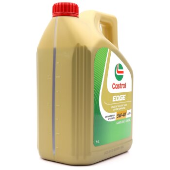 Масло моторное CASTROL EDGE 5W40 SL, A3/B4, синтетика 4л