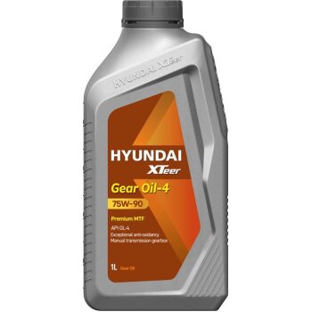 Жидкость HYUNDAI трансм. XTeer Gear Oil 75W90 GL-4 синтет. 1л
