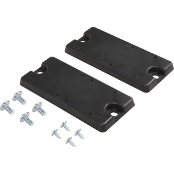 Адаптер-переходник для крепл.рамки госномера к штат.местам китайских авто, 1 к-т, пластик