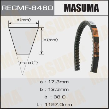 РЕМЕНЬ КЛИНОВИДНЫЙ MASUMA РК8460 MASUMA 8460