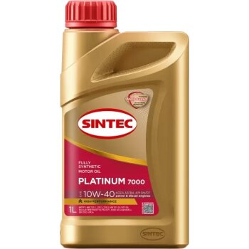 Масло моторное синтетика 1л SINTEC 600166