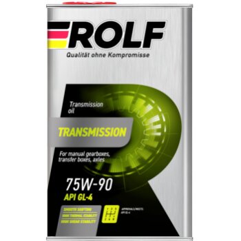 Масло Rolf Transmission 75/90 GL-4 п/синтетическое  1 л ROLF 322308