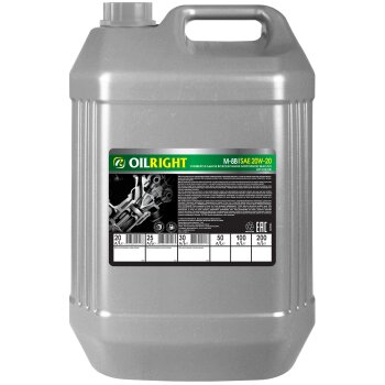 Масло моторное OILRIGHT М-8В (20W20) CB/SD минеральное 20л