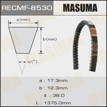 Ремень клиновый  рк 17х1384 мм MASUMA 8530