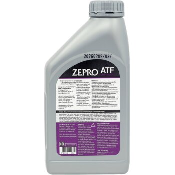 Жидкость для АКПП ZEPRO ATF синтетика 1л (1/12)