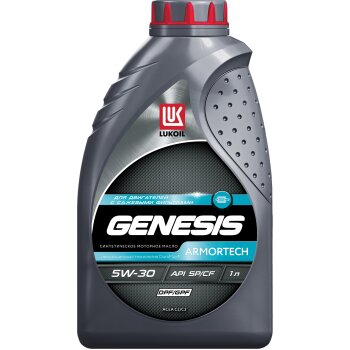 Масло моторное ЛУКОЙЛ GENESIS ARMORTECH DPF/GPF 5W30 SP/CF С2/C3 синтетика 1л (1/12)