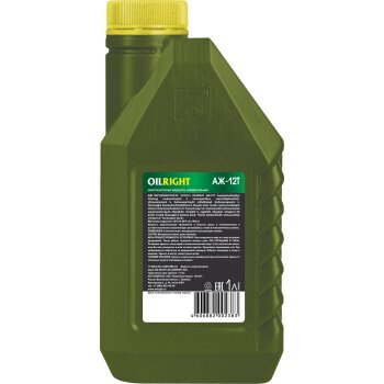 Масло OILRIGHT АЖ-12Т амортизаторное 1л (1/8)