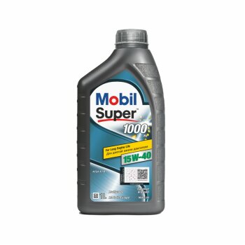 MOBIL Super 1000 X1 15W40 SL/CF, A3/B3 минеральное 1л (1/12)