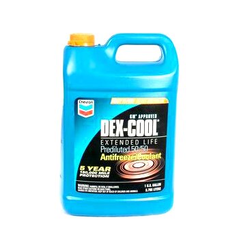 яChevron Антифриз DEX-COOL 50/50 -37C, 4л (красный) (1/6)