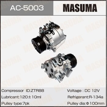 Компрессор кондиционера  HONDA CIVIC / R16A1 R18A1 R18A2 MASUMA AC5003
