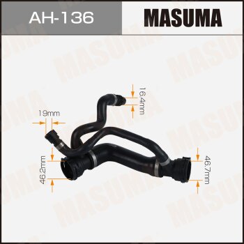 Патрубок системы охлаждения MASUMA, BMW / N52B25