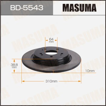 Диск тормозной MASUMA rear HONDA CR-V / RW1 18- MASUMA BD5543