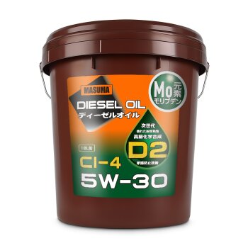 5W30 D2 CI-4 (дизель синтетика) 18л MASUMA D5010E