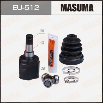 Фото шрус masuma 28х40х26 lh (1/6)