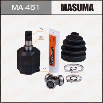 Фото шрус masuma 22х35х26 lh (1/6)