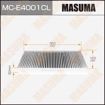 Салонный фильтр MASUMA угольный FORD/ FOCUS/ V1400, V1600, V1800, V2000 98-05 (1/40)