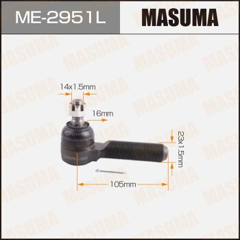 Наконечник рулевой тяги MASUMA TOYOTA LAND CRUISER / FJ80, HDJ81, HZJ81, RJ79 rear 90-98 LH