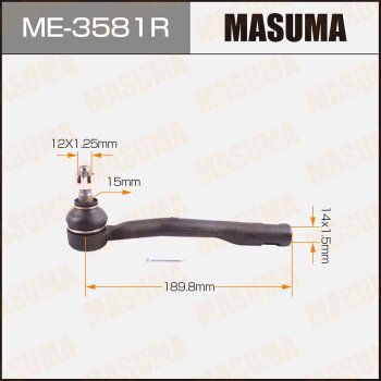 Наконечник рулевой тяги MASUMA TOYOTA AVENSIS / ##220 97-03 RH