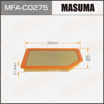 Воздушный фильтр A0891  JAC T8 PRO (1/20) MASUMA MFAC0275