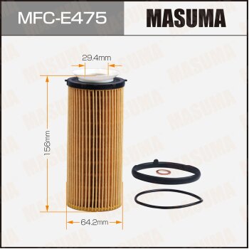 Масляный фильтр OE0090  вставка MASUMA MFCE475