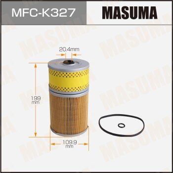 Масляный фильтр O-358  вставка MASUMA MFCK327