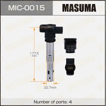 КАТУШКА ЗАЖИГАНИЯ MASUMA VOLKSWAGEN TIGUAN PASSA MASUMA MIC0015