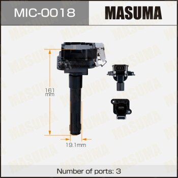Катушка зажигания MASUMA, AUDI A4, A6 / AEB, ANB, APU