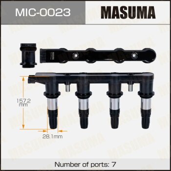 Катушка зажигания MIC-0023 CHEVROLET CRUZE AVEO (T300) / LDE MASUMA MIC0023
