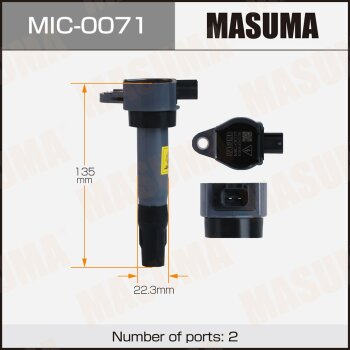 Катушка зажигания MASUMA MASUMA MIC0071
