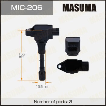 КАТУШКА ЗАЖИГАНИЯ  MURANOZ51 MASUMA MIC206
