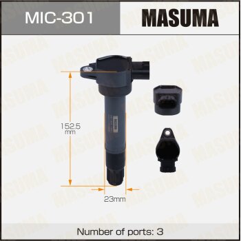 Катушка зажигания MASUMA  PAJERO/ V87W V97W MASUMA MIC301