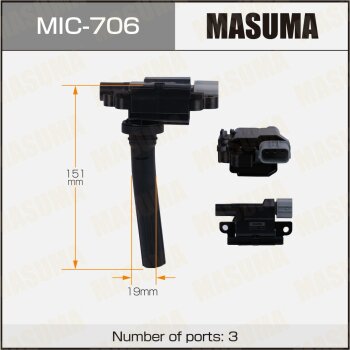 Катушка зажигания MASUMA, SX4 / M16A Аналог MIC-705