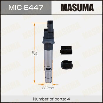 КАТУШКА ЗАЖИГАНИЯ MASUMA AUDI A3 VOLKSWAGEN PASS MASUMA MICE447