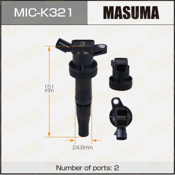 Катушка зажигания MASUMA i30 II SOLARIS II / KAPPA MASUMA MICK321