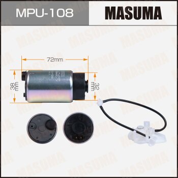 Бензонасос MASUMA, HARRIER, HIGHLANDER / GSU35W, GSU45L, сетка MPU-020