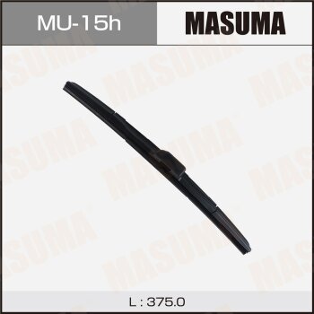 Стеклоочиститель 15 гибридный крюк (375мм) боковое MASUMA MU15H