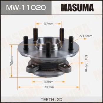 Ступичный узел MASUMA MW11020