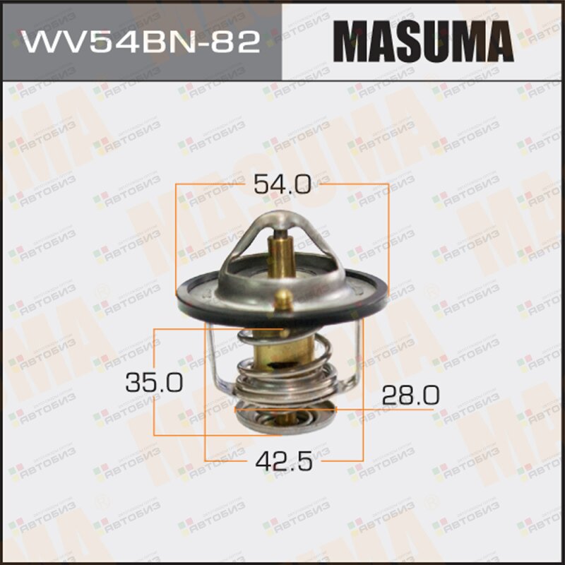 Термостат [82C] MASUMA WV54BN82