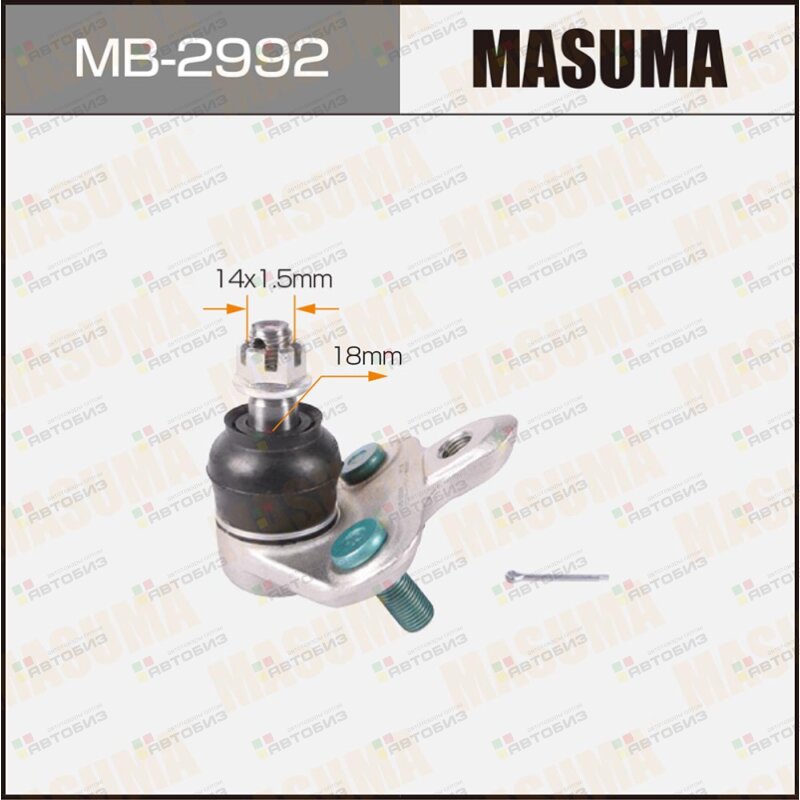 Опора шаровая L/R MASUMA MB2992
