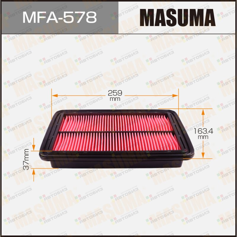 Фильтр воздушный MASUMA MFA578